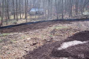 Adding 600 cubic yards of Fill