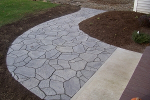 New construction Hardscape