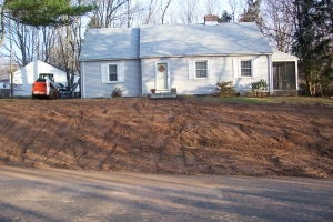 Re-Grading a Front Yard