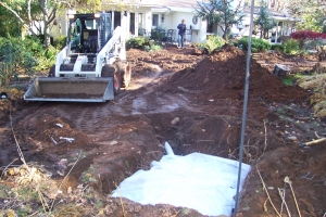 Correcting a Flooding Backyard