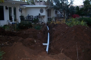 Correcting a Flooding Backyard