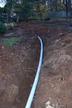 Correcting a Flooding Backyard | Country Landscaping, LLC