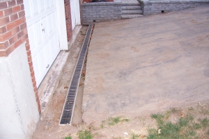 Driveway Drain Installation