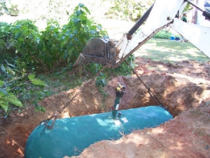 Burying a Propane Tank