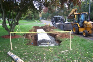 Installation of New Leaching Field