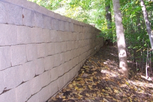 Rebuilding & Repairing a Retaining Wall